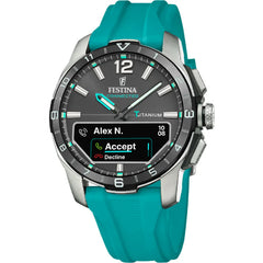 Cargar imagen en el visor de la galería, RELOJ ANÁLOGO-DIGITAL PARA HOMBRE FESTINA NEGRO F23000/5 - TURQUESA
