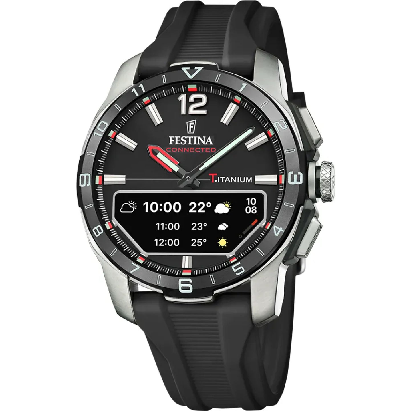 RELOJ ANÁLOGO-DIGITAL PARA HOMBRE FESTINA NEGRO F23000/4 - NEGRO