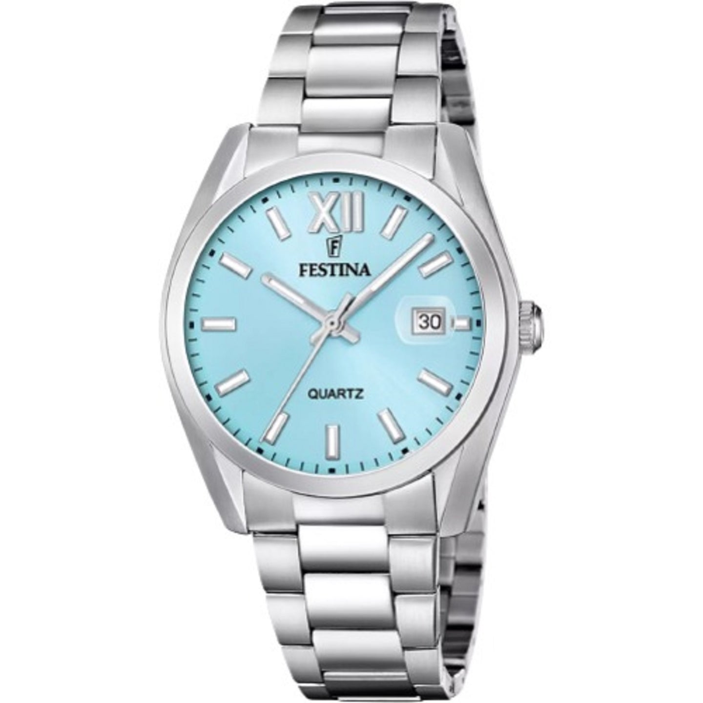 RELOJ ANÁLOGO PARA MUJER FESTINA ACERO CLASICO F20707/2 - PLATEADO