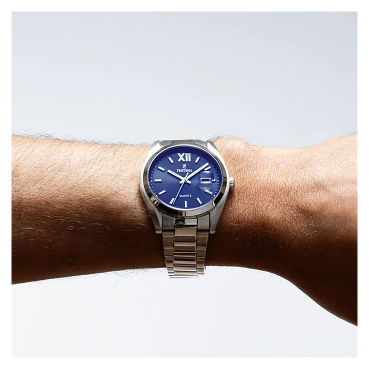 RELOJ ANÁLOGO PARA HOMBRE FESTINA CLASSICS F20707/7 - PLATEADO