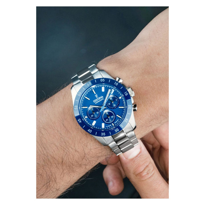 RELOJ PARA HOMBRE FESTINA CERAMIC F20693/4 - PLATEADO