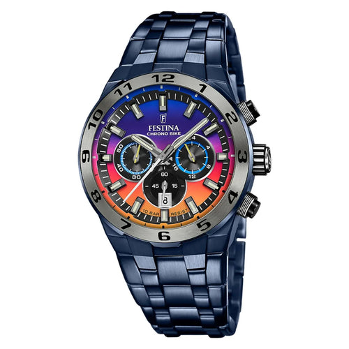 RELOJ ANÁLOGO PARA HOMBRE FESTINA CHRONO BIKE F20709/1 - AZUL