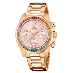 Cargar imagen en el visor de la galería, RELOJ ANÁLOGO PARA MUJER FESTINA RAINBOW F20639/4 - ORO ROSA
