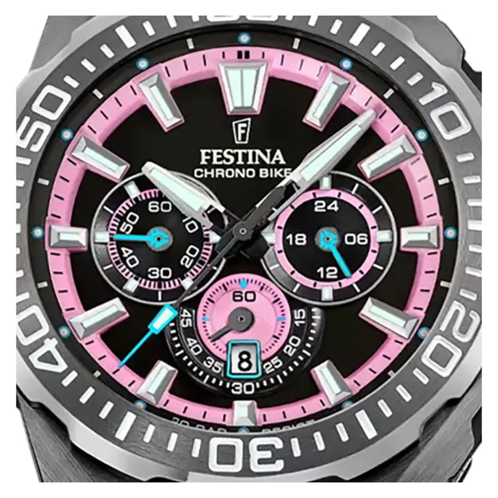 RELOJ ANÁLOGO PARA HOMBRE FESTINA CHRONO BIKE F20725/2 - ROSA