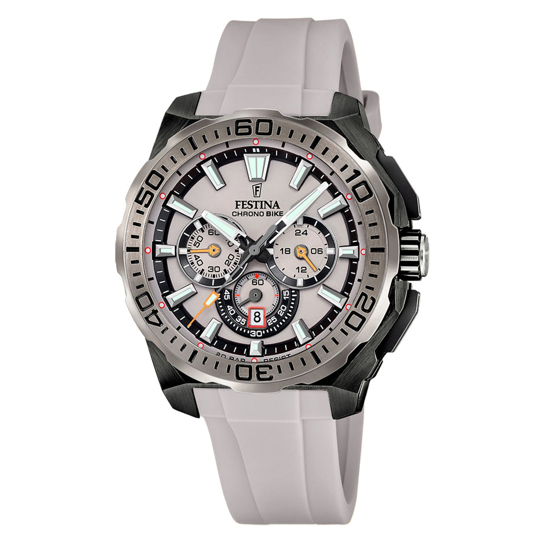 RELOJ ANÁLOGO PARA HOMBRE FESTINA CHRONO BIKE F20726/1 - GRIS