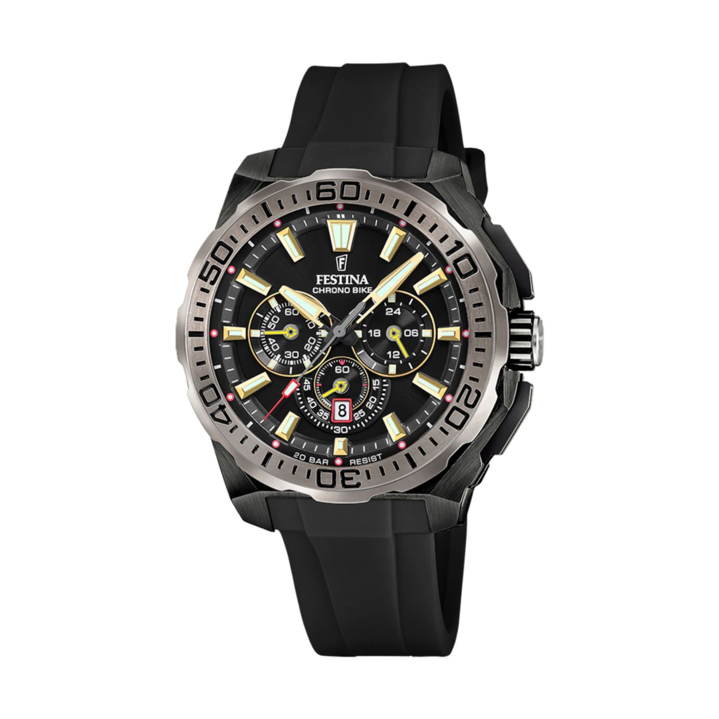 RELOJ ANÁLOGO PARA HOMBRE FESTINA CHRONO BIKE F20726/3 - NEGRO