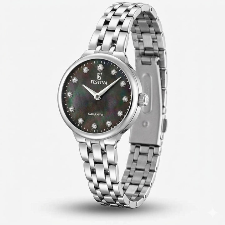 RELOJ MADEMOISELLE PARA MUJER FESTINA F20744/6 - PLATEADO