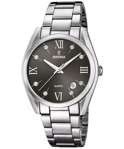 RELOJ ANÁLOGO PARA MUJER FESTINA BOYFRIEND F16790/F - PLATEADO