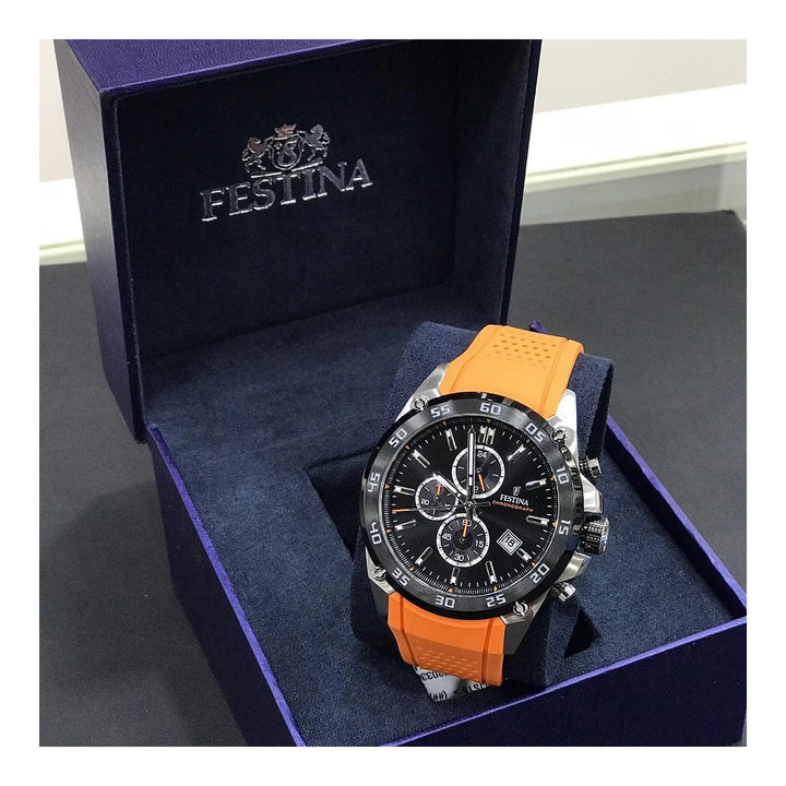 RELOJ DEPORTIVO PARA HOMBRE FESTINA THE ORIGINALS F20330/4 - NARANJA