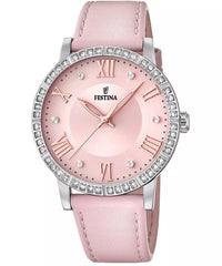 Cargar imagen en el visor de la galería, RELOJ EN CUERO PARA MUJER FESTINA BOYFRIEND F20412/2 - ROSA
