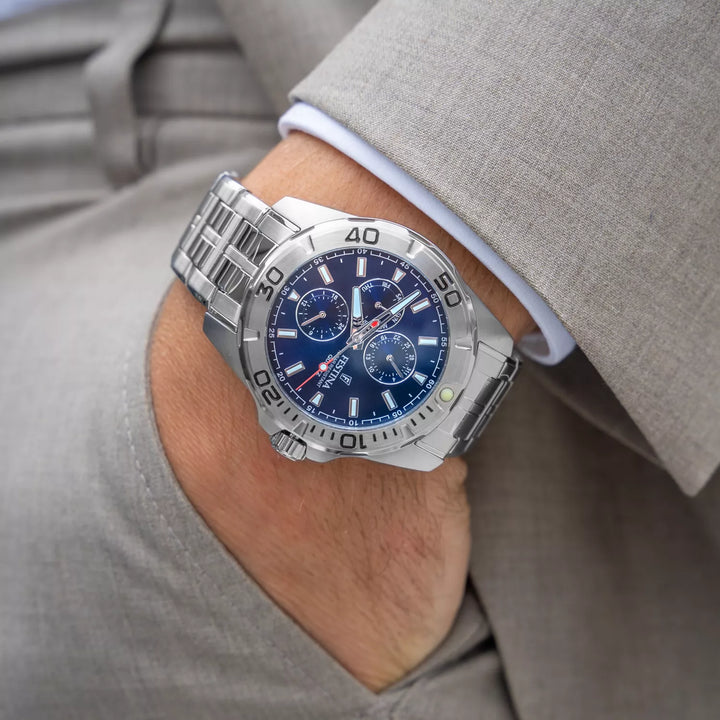 RELOJ PARA HOMBRE FESTINA MULTIFUNCTION F20445/2 - PLATEADO