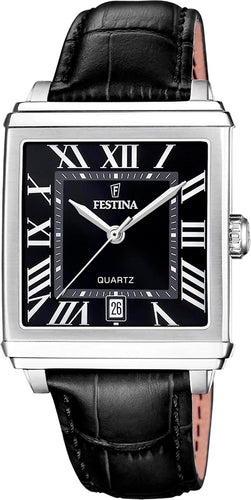 RELOJ ANÁLOGO PARA HOMBRE FESTINA ON THE SQUARE F20681/3 - NEGRO