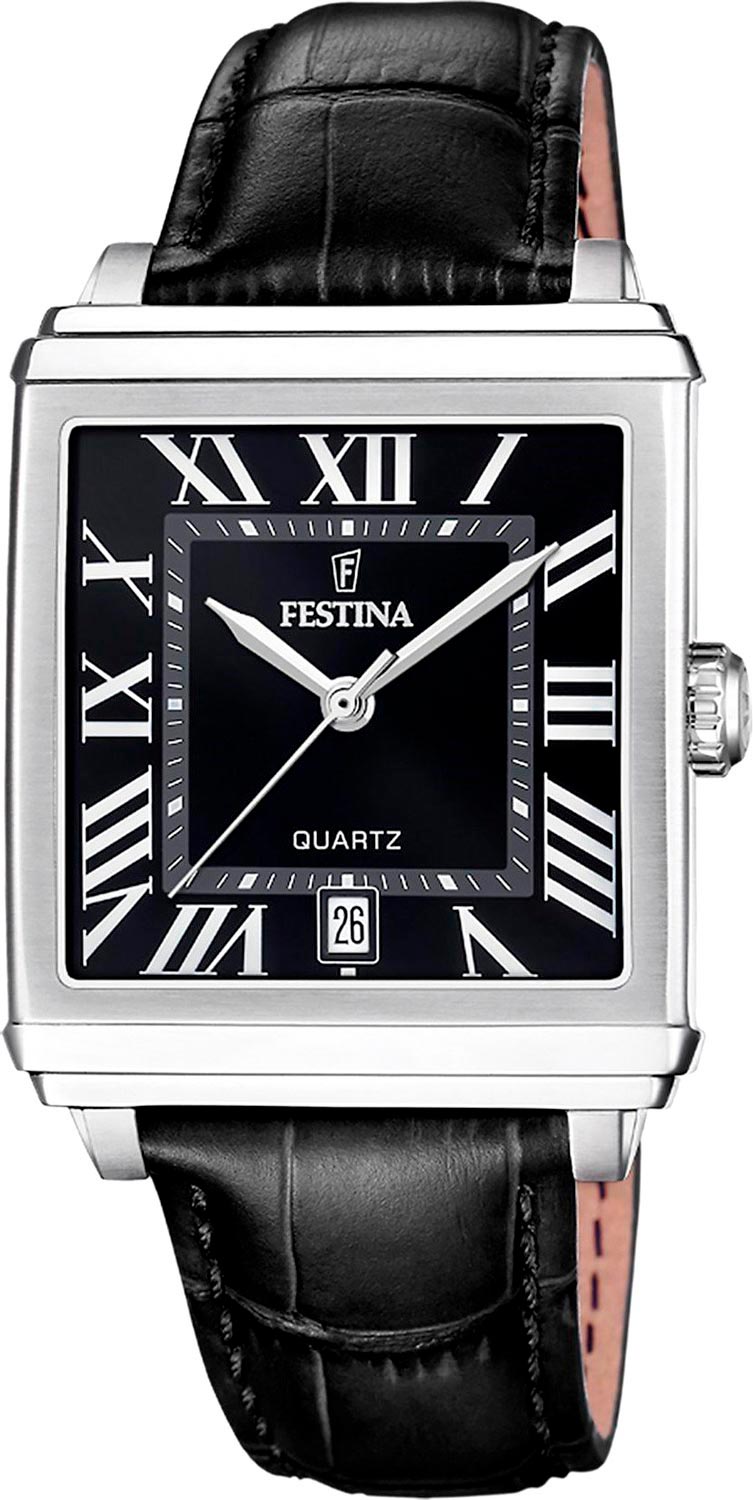 RELOJ ANÁLOGO PARA HOMBRE FESTINA ON THE SQUARE F20681/3 - NEGRO