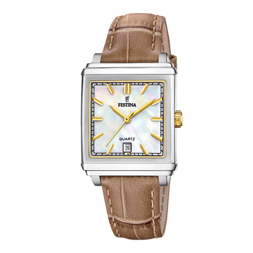 RELOJ ANÁLOGO PARA MUJER FESTINA ON THE SQUARE F20682/4 - MARRÓN