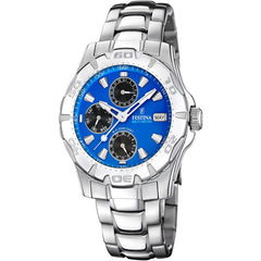 Cargar imagen en el visor de la galería, RELOJ ELEGANTE PARA HOMBRE FESTINA MULTIFUNCTION F16242/4 - PLATEADO
