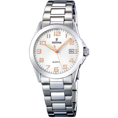 Cargar imagen en el visor de la galería, RELOJ CLASICO PARA MUJER FESTINA CLASSIC METAL F16377/3 - PLATEADO
