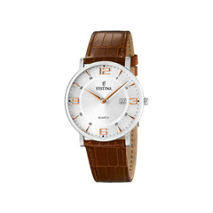 Cargar imagen en el visor de la galería, RELOJ EN CUERO PARA HOMBRE FESTINA CLASSIC LEATHER F16476/4 - ROJO
