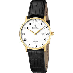 Cargar imagen en el visor de la galería, RELOJ EN CUERO PARA MUJER FESTINA CLASSIC LEATHER F16479/1 - NEGRO
