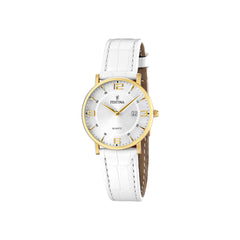 Cargar imagen en el visor de la galería, RELOJ EN CUERO PARA MUJER FESTINA CLASSIC LEATHER F16479/3 - BLANCO
