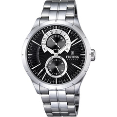Cargar imagen en el visor de la galería, RELOJ CLASICO PARA HOMBRE FESTINA RETRO F16632/3 - PLATEADO
