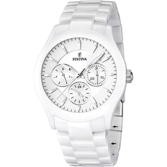 Cargar imagen en el visor de la galería, RELOJ EXCLUSIVO PARA HOMBRE FESTINA CERAMIC F16639/1 - BLANCO

