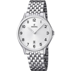 Cargar imagen en el visor de la galería, RELOJ CLASICO PARA HOMBRE FESTINA CLÁSICOS F16744/1 - PLATEADO
