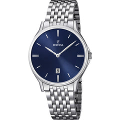 Cargar imagen en el visor de la galería, RELOJ CLASICO PARA HOMBRE FESTINA CLASSIC METAL F16744/3 - PLATEADO
