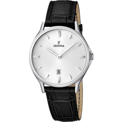 Cargar imagen en el visor de la galería, RELOJ EN CUERO PARA HOMBRE FESTINA CLASSIC LEATHER F16745/2 - NEGRO
