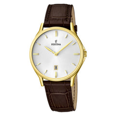 Cargar imagen en el visor de la galería, RELOJ EN CUERO PARA HOMBRE FESTINA CLASSIC LEATHER F16747/1 - MARRÓN
