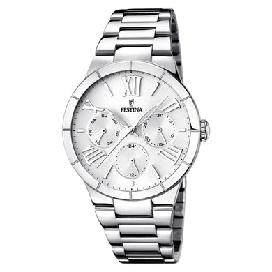 RELOJ CLASICO PARA MUJER FESTINA BOYFRIEND F16716/1 - PLATEADO