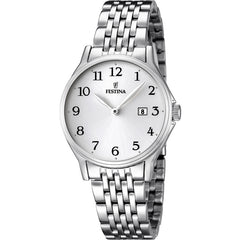 Cargar imagen en el visor de la galería, RELOJ CLASICO PARA MUJER FESTINA CLASSIC METAL F16748/1 - PLATEADO
