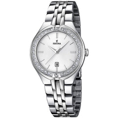 Cargar imagen en el visor de la galería, RELOJ CON DIAMANTES PARA MUJER FESTINA MADEMOISELLE F16867/1 - PLATEADO
