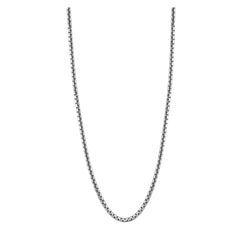 Cargar imagen en el visor de la galería, COLLAR LOTUS STYLE MEN IN BLACK LS1682-1/3 ACERO, HOMBRE
