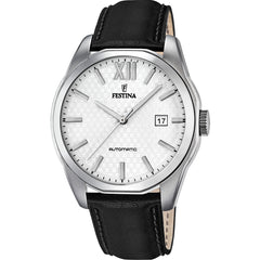 Cargar imagen en el visor de la galería, RELOJ EN CUERO PARA HOMBRE FESTINA AUTOMATIC F16885/2 - NEGRO
