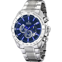 Cargar imagen en el visor de la galería, RELOJ ELEGANTE PARA HOMBRE FESTINA CHRONO SPORT F16488/B - PLATEADO
