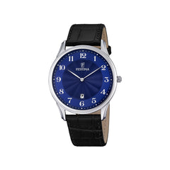 Cargar imagen en el visor de la galería, RELOJ EN CUERO PARA HOMBRE FESTINA CLASSIC LEATHER F6851/3 - NEGRO
