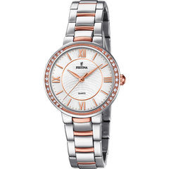 Cargar imagen en el visor de la galería, RELOJ ELEGANTE PARA MUJER FESTINA PETITE F20221/1 - ACERO-BRONCE
