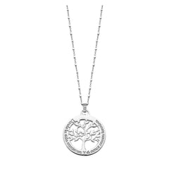 Cargar imagen en el visor de la galería, COLLAR ÁRBOL DE LA VIDA LOTUS SILVER TREE OF LIFE LP1641-1/1 PLATA, MUJER
