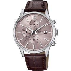 Cargar imagen en el visor de la galería, RELOJ EN CUERO PARA HOMBRE FESTINA OUT OF CORE COLLECTION F20284/2 - MARRÓN
