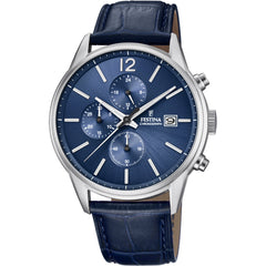 Cargar imagen en el visor de la galería, RELOJ EN CUERO PARA HOMBRE FESTINA OUT OF CORE COLLECTION F20284/3 - AZUL

