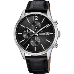 Cargar imagen en el visor de la galería, RELOJ EN CUERO PARA HOMBRE FESTINA OUT OF CORE COLLECTION F20284/4 - NEGRO

