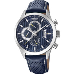 Cargar imagen en el visor de la galería, RELOJ EN CUERO PARA HOMBRE FESTINA CHRONO SPORT F20271/5 - AZUL
