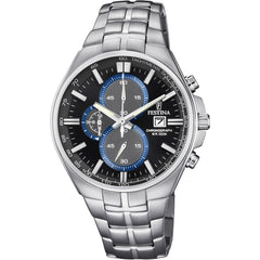 Cargar imagen en el visor de la galería, RELOJ CASUAL PARA HOMBRE FESTINA TIMELESS CHRONO F6862/2 - PLATEADO
