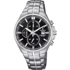 Cargar imagen en el visor de la galería, RELOJ CASUAL PARA HOMBRE FESTINA TIMELESS CHRONO F6862/4 - PLATEADO
