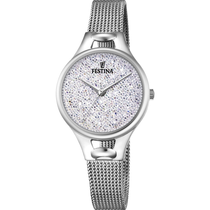 RELOJ ELEGANTE PARA MUJER FESTINA MADEMOISELLE F20331/1 - PLATEADO