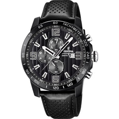 Cargar imagen en el visor de la galería, RELOJ EN CUERO PARA HOMBRE FESTINA THE ORIGINALS F20339/6 - NEGRO
