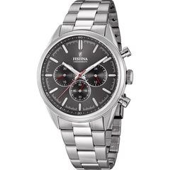 Cargar imagen en el visor de la galería, RELOJ MODERNO PARA HOMBRE FESTINA TIMELESS CHRONO F16820/7 - PLATEADO

