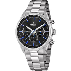 Cargar imagen en el visor de la galería, RELOJ MODERNO PARA HOMBRE FESTINA TIMELESS CHRONO F16820/8 - PLATEADO
