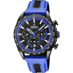 Cargar imagen en el visor de la galería, RELOJ EN CUERO PARA HOMBRE FESTINA THE ORIGINALS F20351/2 - AZUL
