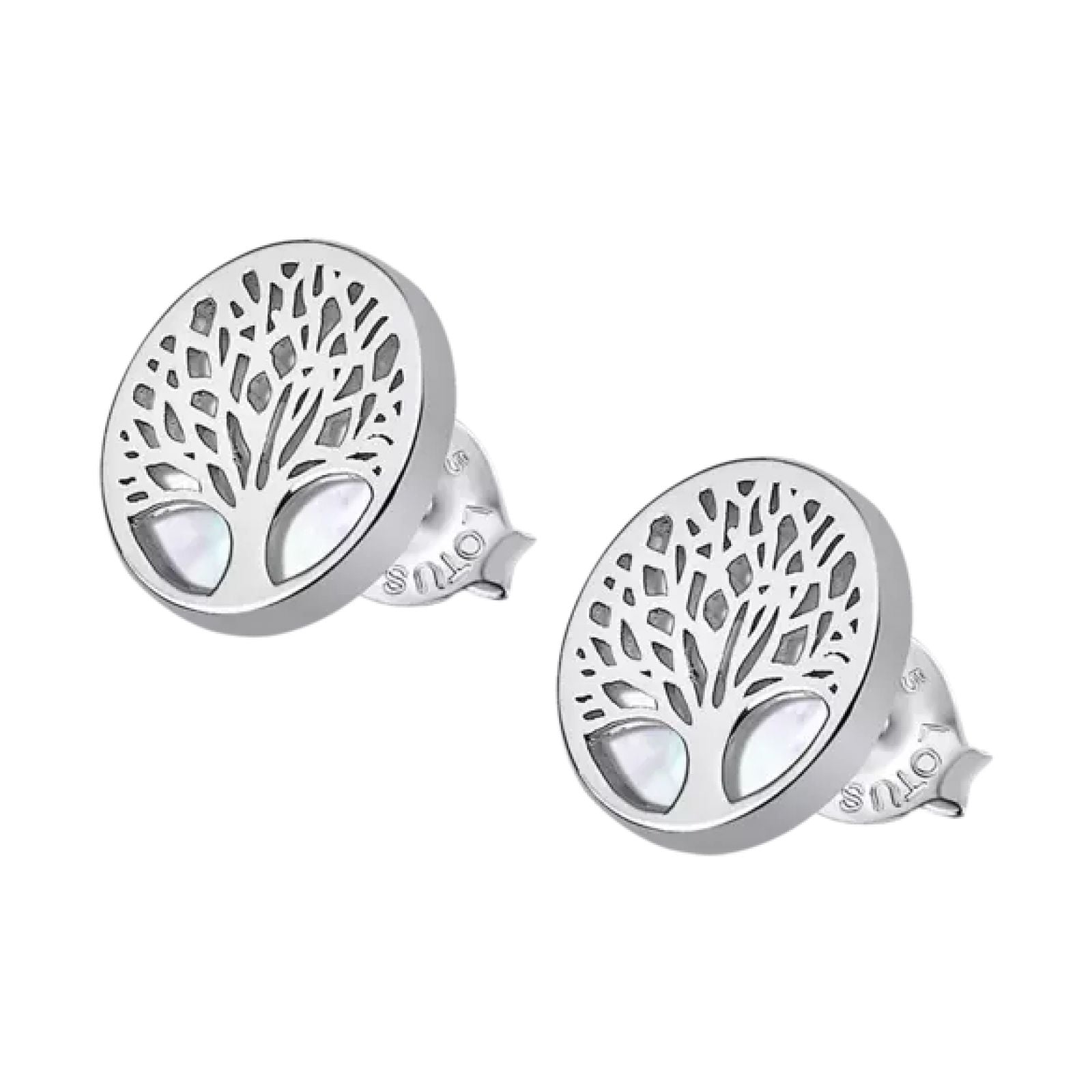 ARETES ÁRBOL DE LA VIDA LOTUS SILVER TREE OF LIFE LP1678-4/1 PLATA, MUJER